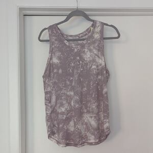 Target Women's Lavender Tie-Dye Tank Top